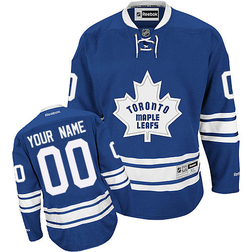 NHL Toronto Maple Leafs Trikot Benutzerdefinierte Reebok New 3rd Königsblau Authentic